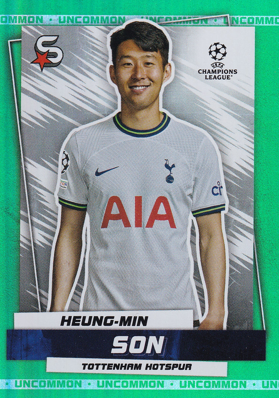 035. HEUNG-MIN SON - TOTTENHAM HOTSPUR - GREEN UNCOMMON