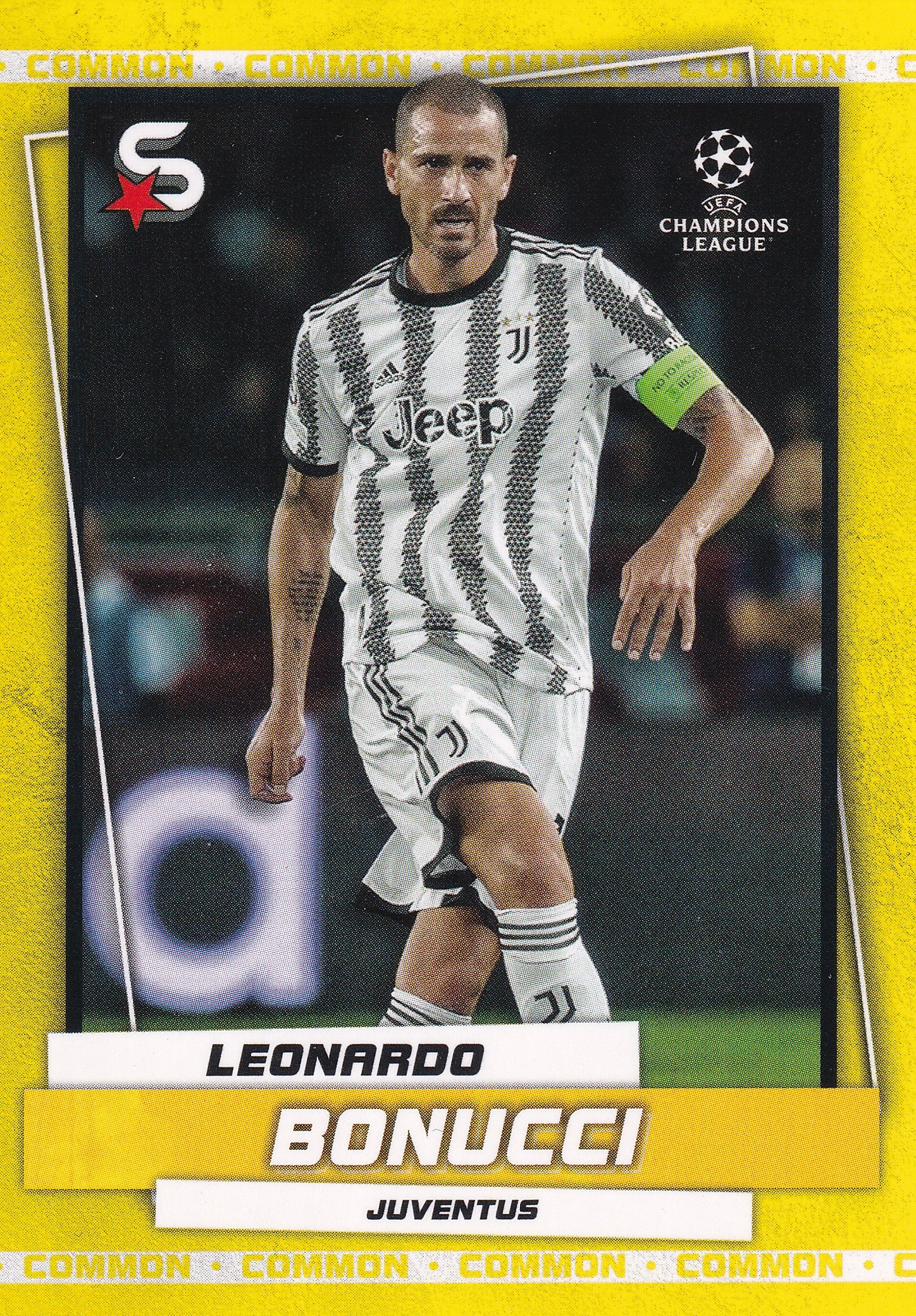 086. LEONARDO BONUCCI - JUVENTUS - YELLOW IMAGE