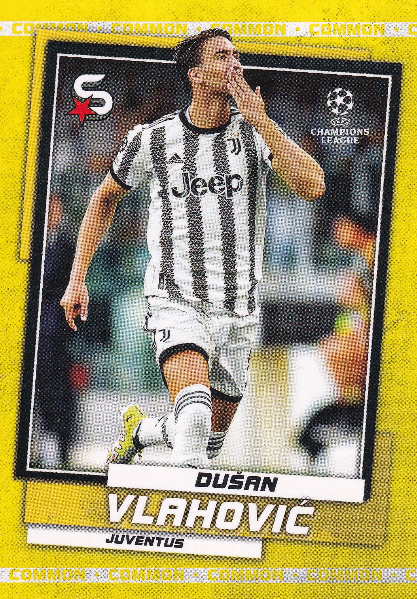 093. DUSAN VLAHOVIC - JUVENTUS - YELLOW IMAGE
