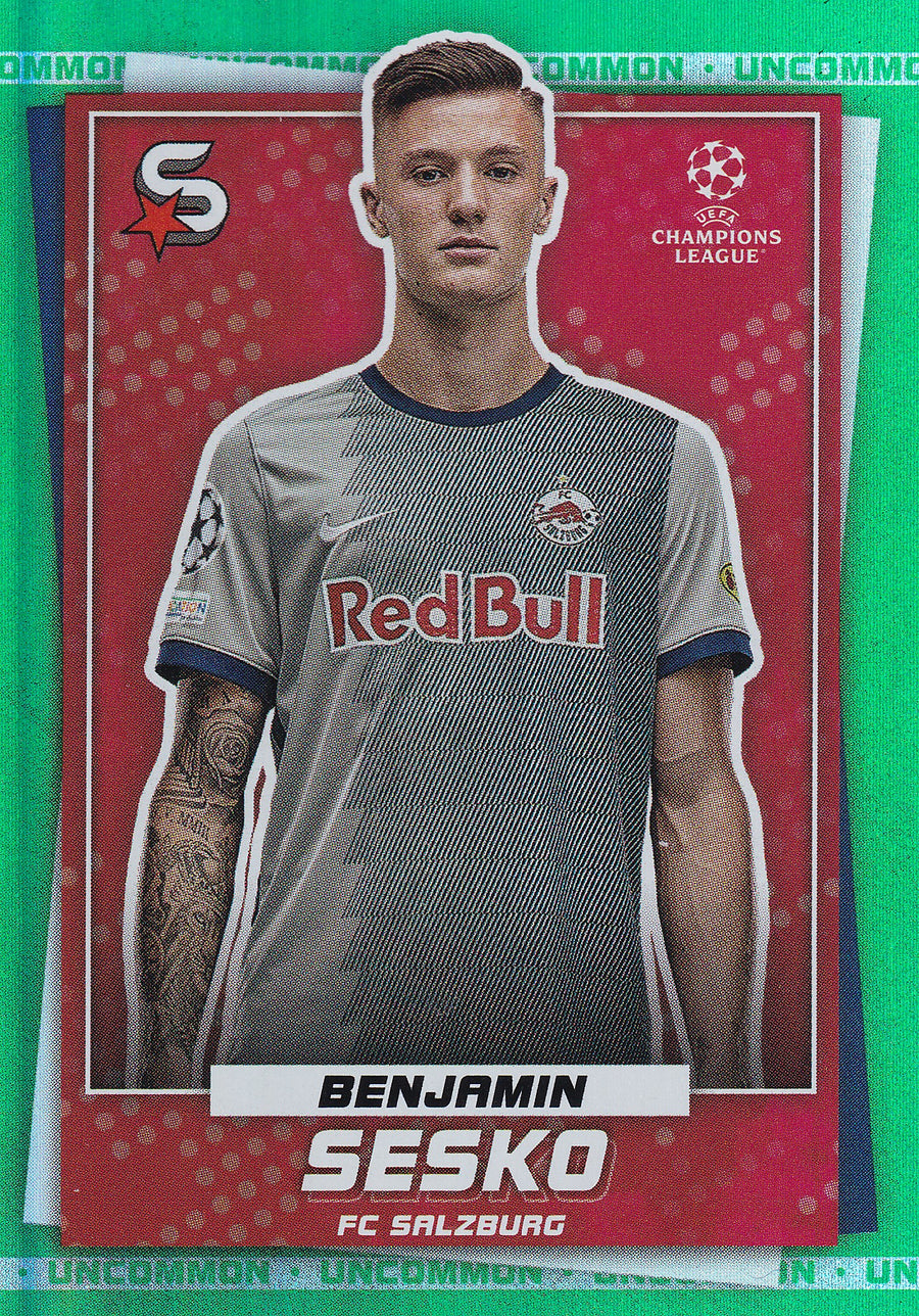 158. BENJAMIN SESKO - FC SALZBURG - GREEN UNCOMMON