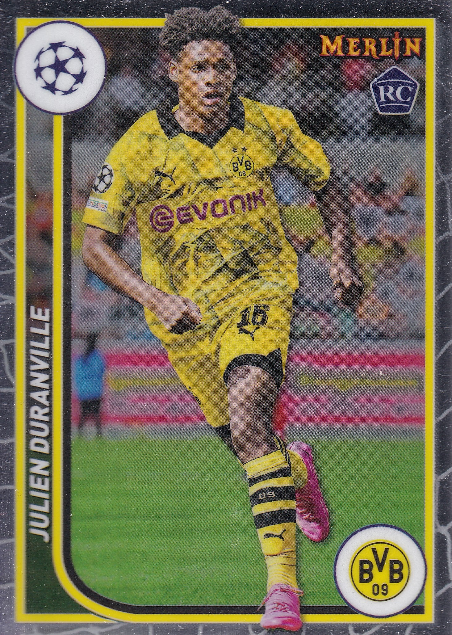 026. JULIEN DURANVILLE - BORUSSIA DORTMUND - ROOKIE CARD