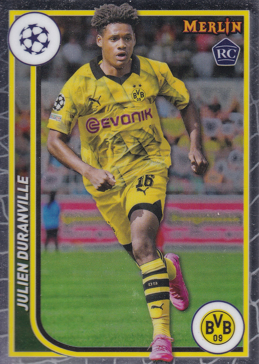 026. JULIEN DURANVILLE - BORUSSIA DORTMUND - ROOKIE CARD