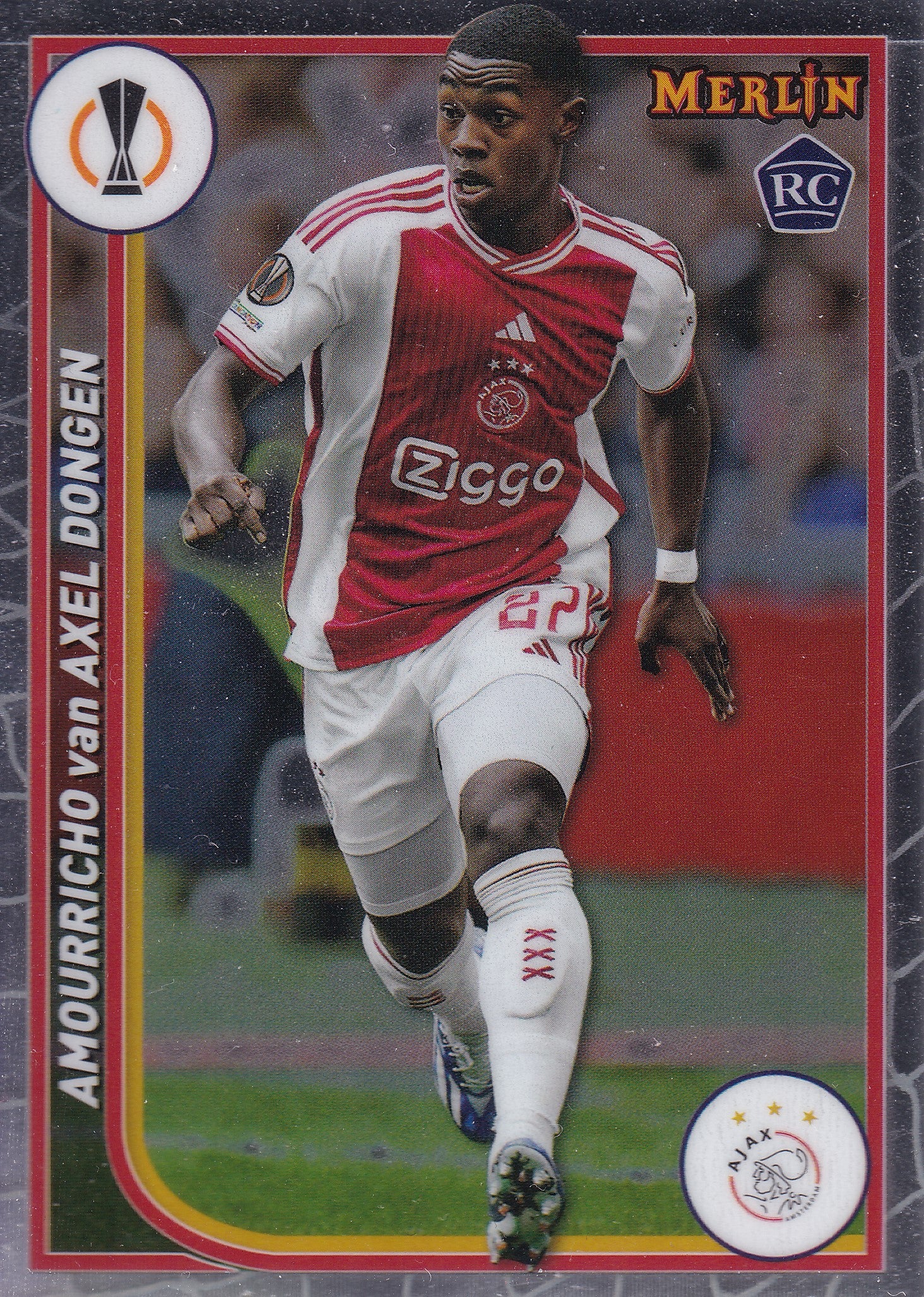009. AMOURRICHO VAN AXEL DONGEN - AFC AJAX - ROOKIE CARD
