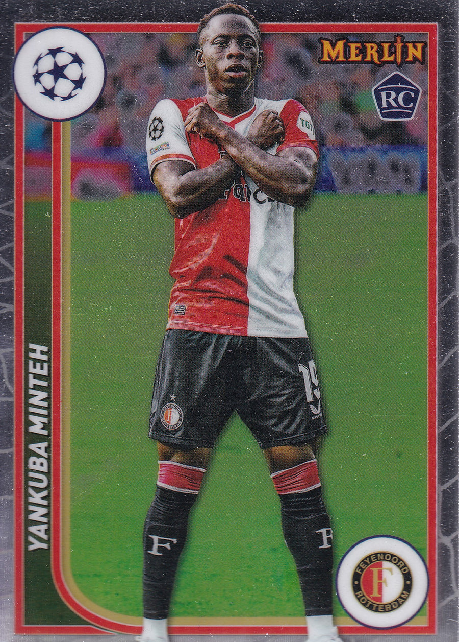 056. YANKUBA MINTEH - FEYENOORD - ROOKIE CARD