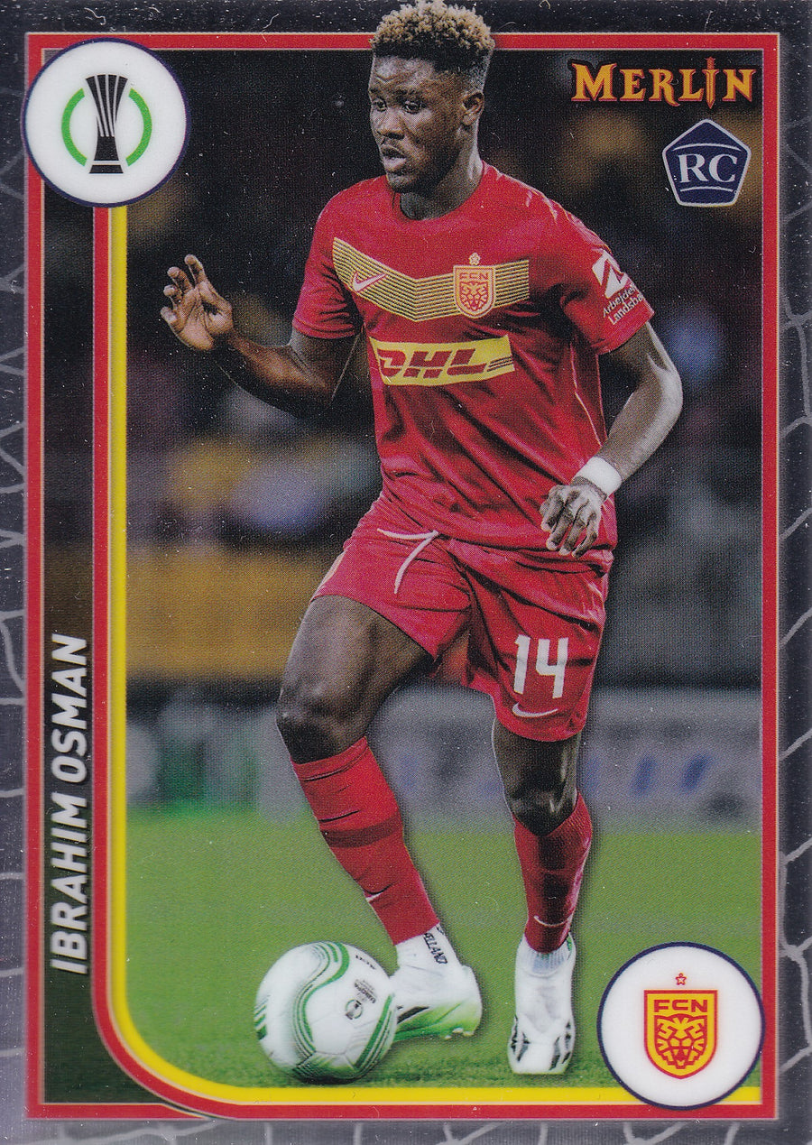 052. IBRAHIM OSMAN - FC NORDSKJÆLLAND - ROOKIE CARD