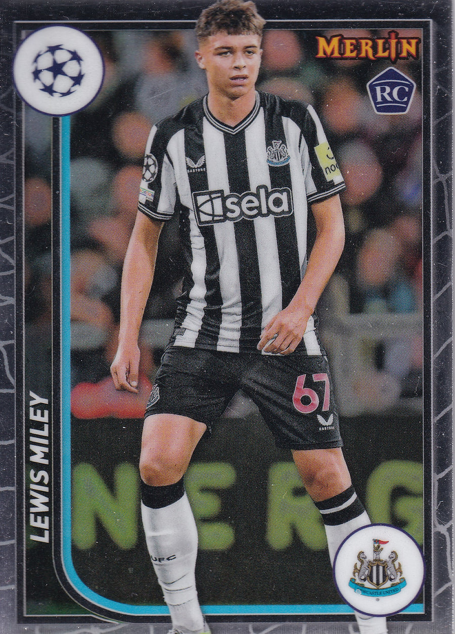 067. LEWIS MILEY - NEWCASTLE UNITED - ROOKIE CARD