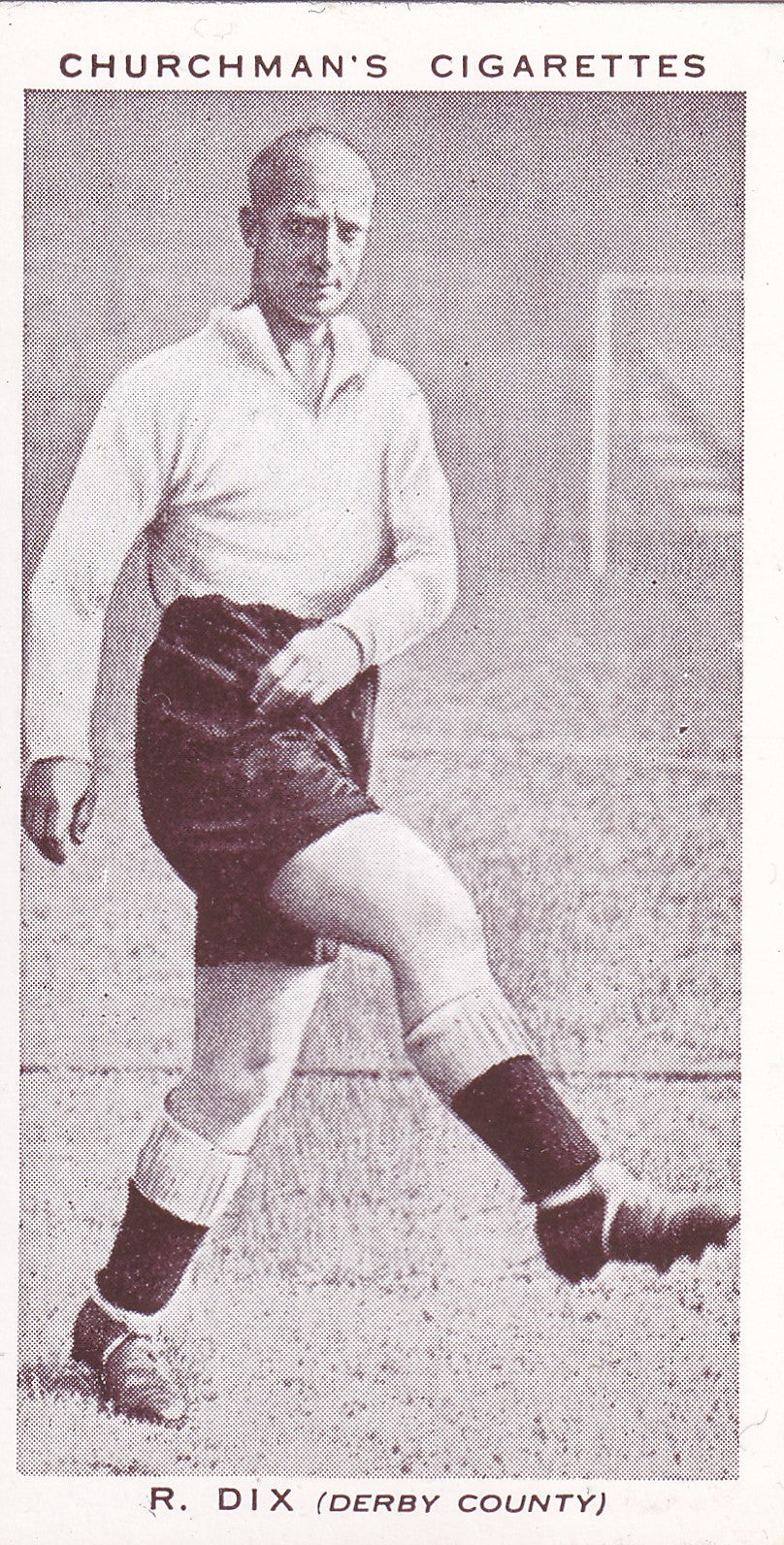 011. R. DIX - DERBY COUNTY - CHURCHMAN'S CIGARETTES