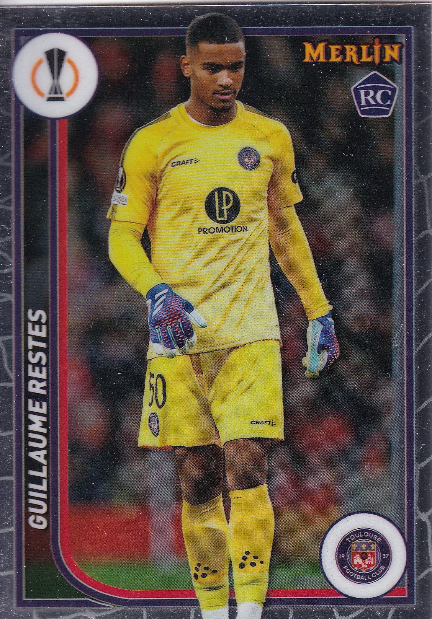 061. GUILLAUME RESTES - TOULOUSE FC - ROOKIE CARD