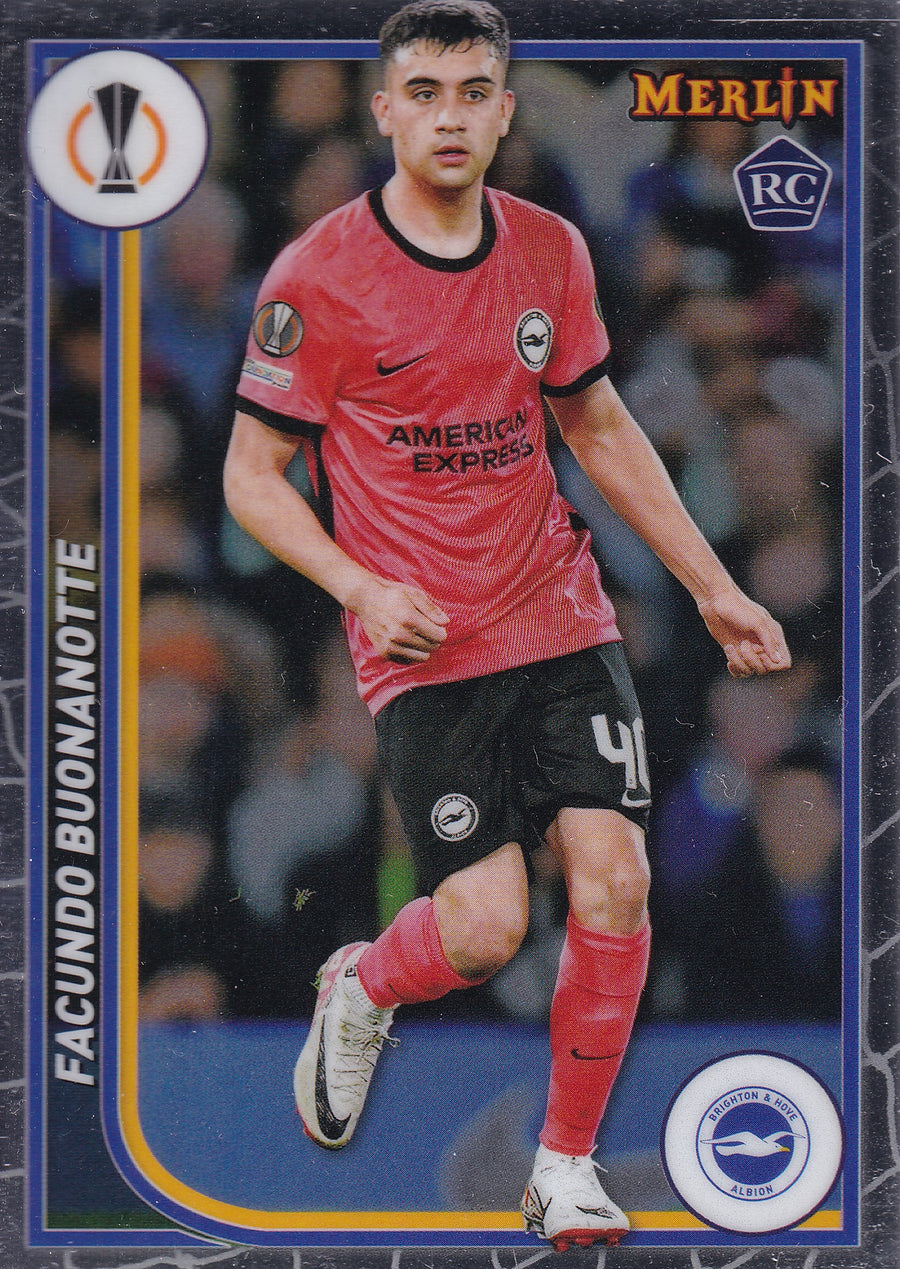 030. FACUNDO BUONANOTTE - BRIGHTON & HOVE ALBION - ROOKIE CARD