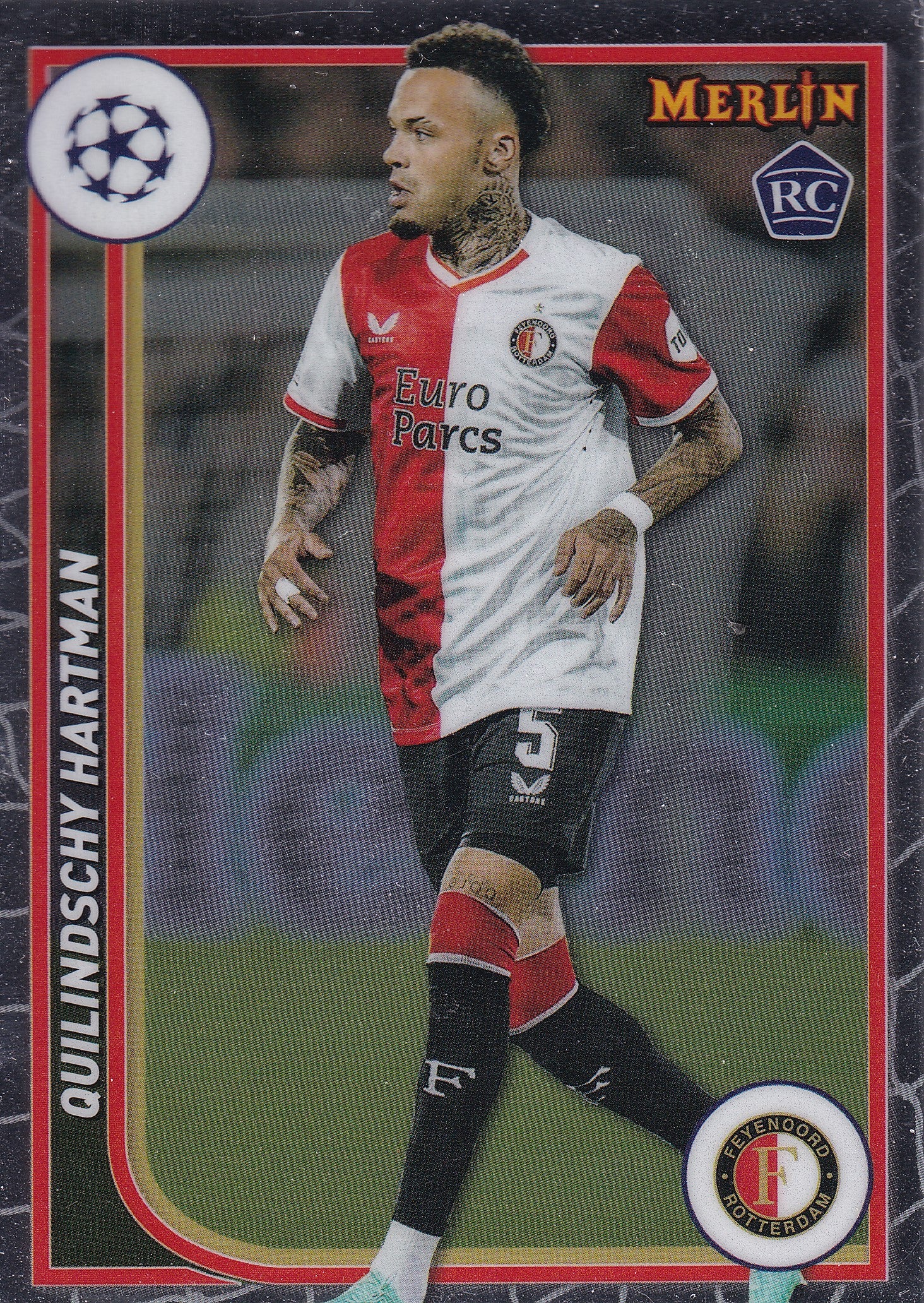 055. QUILINDSCHY HARTMAN - FEYENOORD - ROOKIE CARD