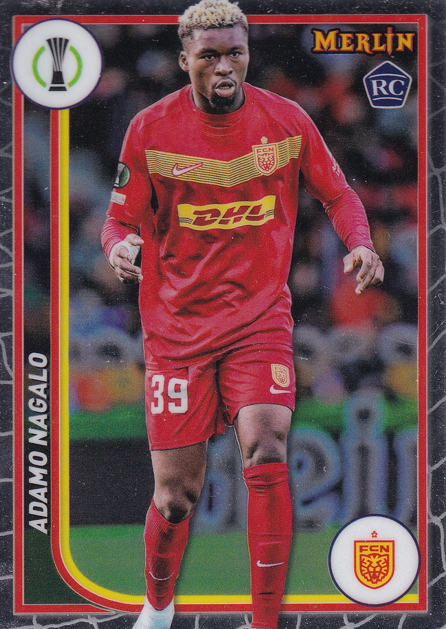 051. ADAMO NAGALO - FC NORDSKJÆLLAND - ROOKIE CARD