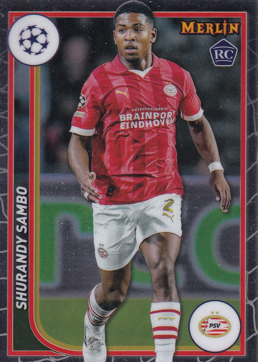 098. SHURANDY SAMBO - PSV EINDHOVEN - ROOKIE CARD