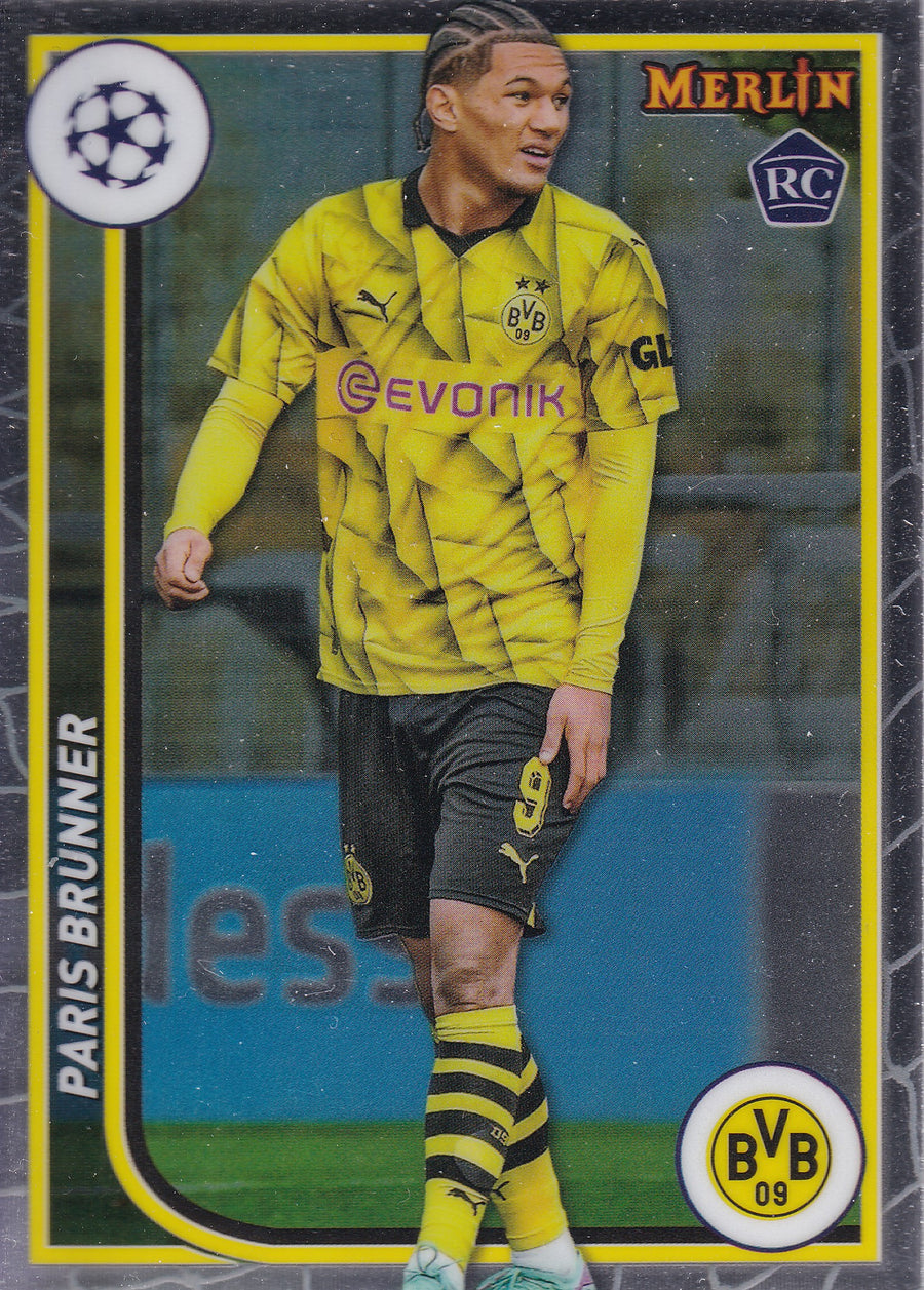 144. PARIS BRUNNER - BORUSSIA DORTMUND - ROOKIE CARD