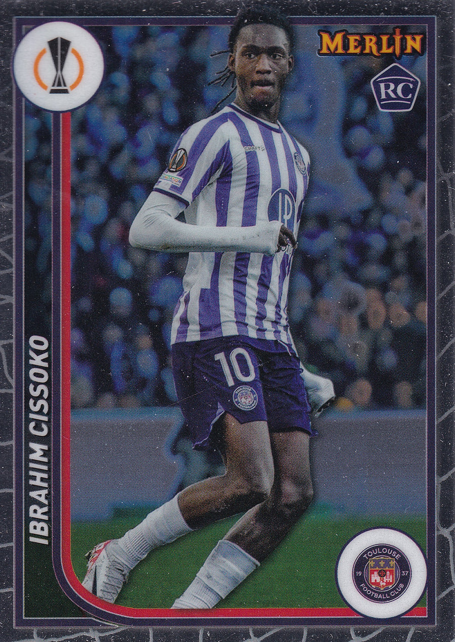 130. IBRAHIM CISSOKO - TOULOUSE FC - ROOKIE CARD