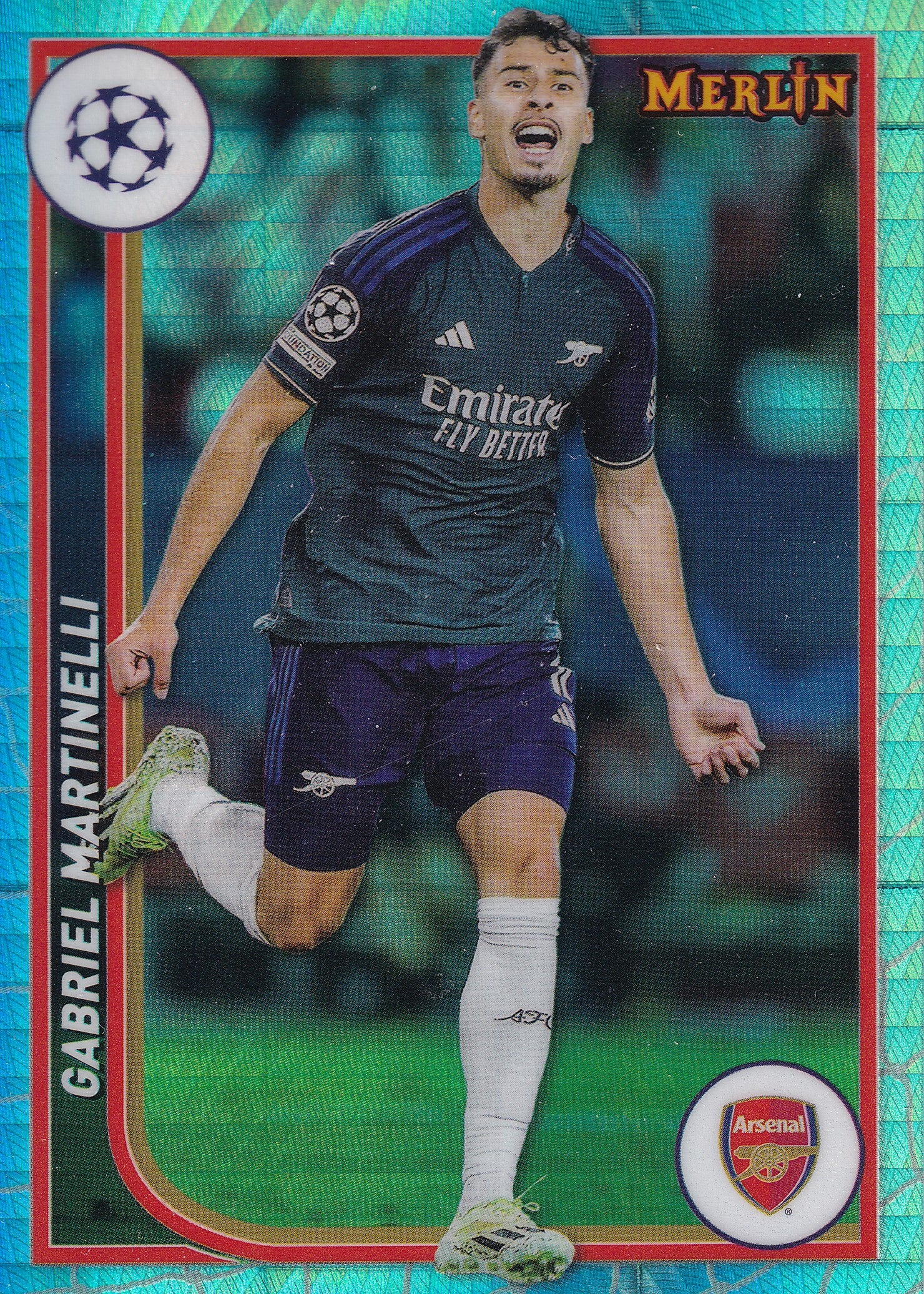 010. GABRIEL MARTINELLI - ARSENAL - AQUA