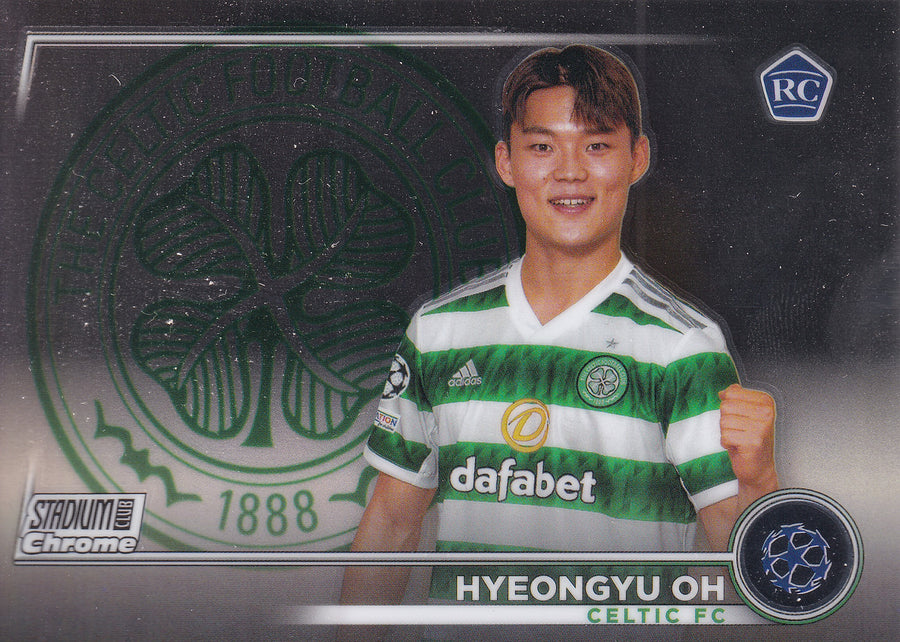 091. HYEONGY OH - CELTIC FC - ROOKIE CARD