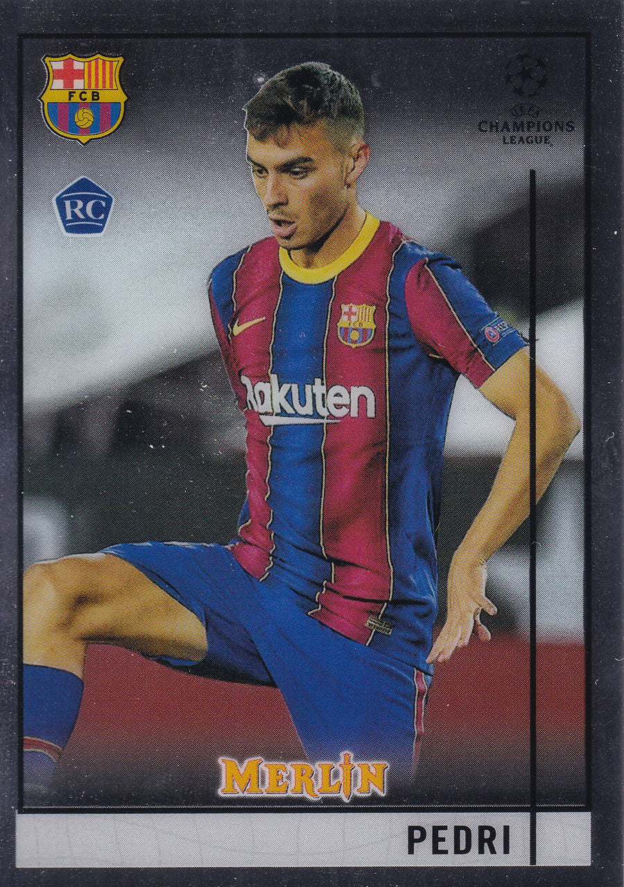 089. PEDRI - FC BARCELONA - ROOKIE CARD