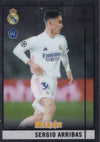 037. SERGIO ARRIBAS - REAL MADRID C.F. - ROOKIE CARD