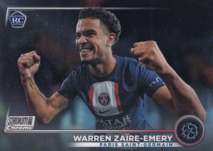 033. WARREN ZAIRE-EMERY - PARIS SAINT-GERMAIN - ROOKIE CARD