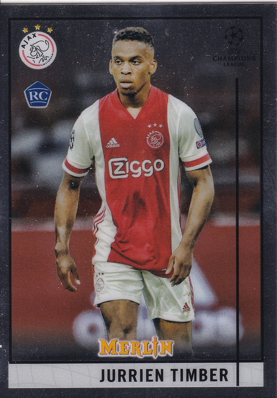 009. JURRIEN TIMBER - AFC AJAX - ROOKIE CARD