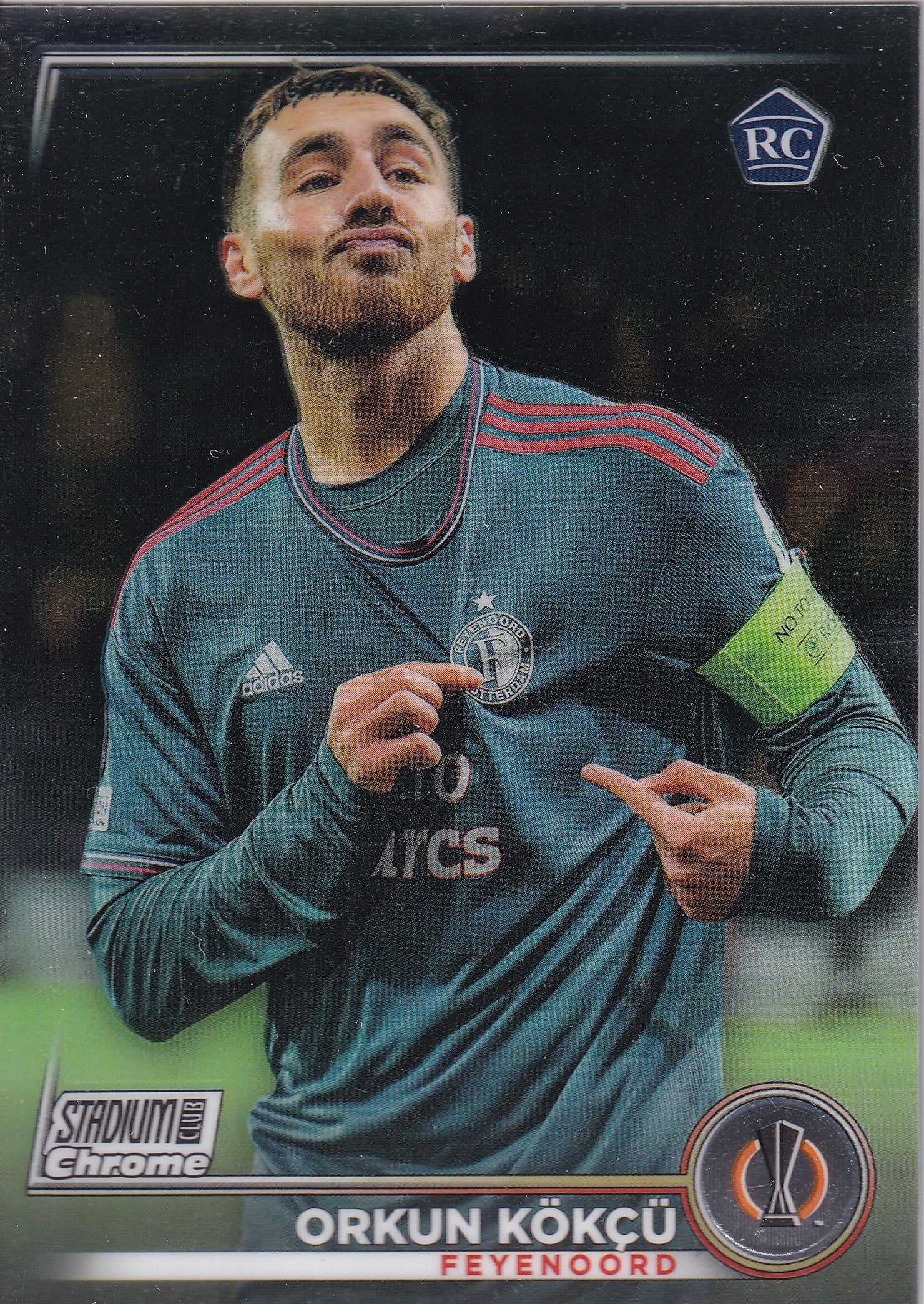 093. ORKUN KOKCU - FEYENOORD - ROOKIE CARD