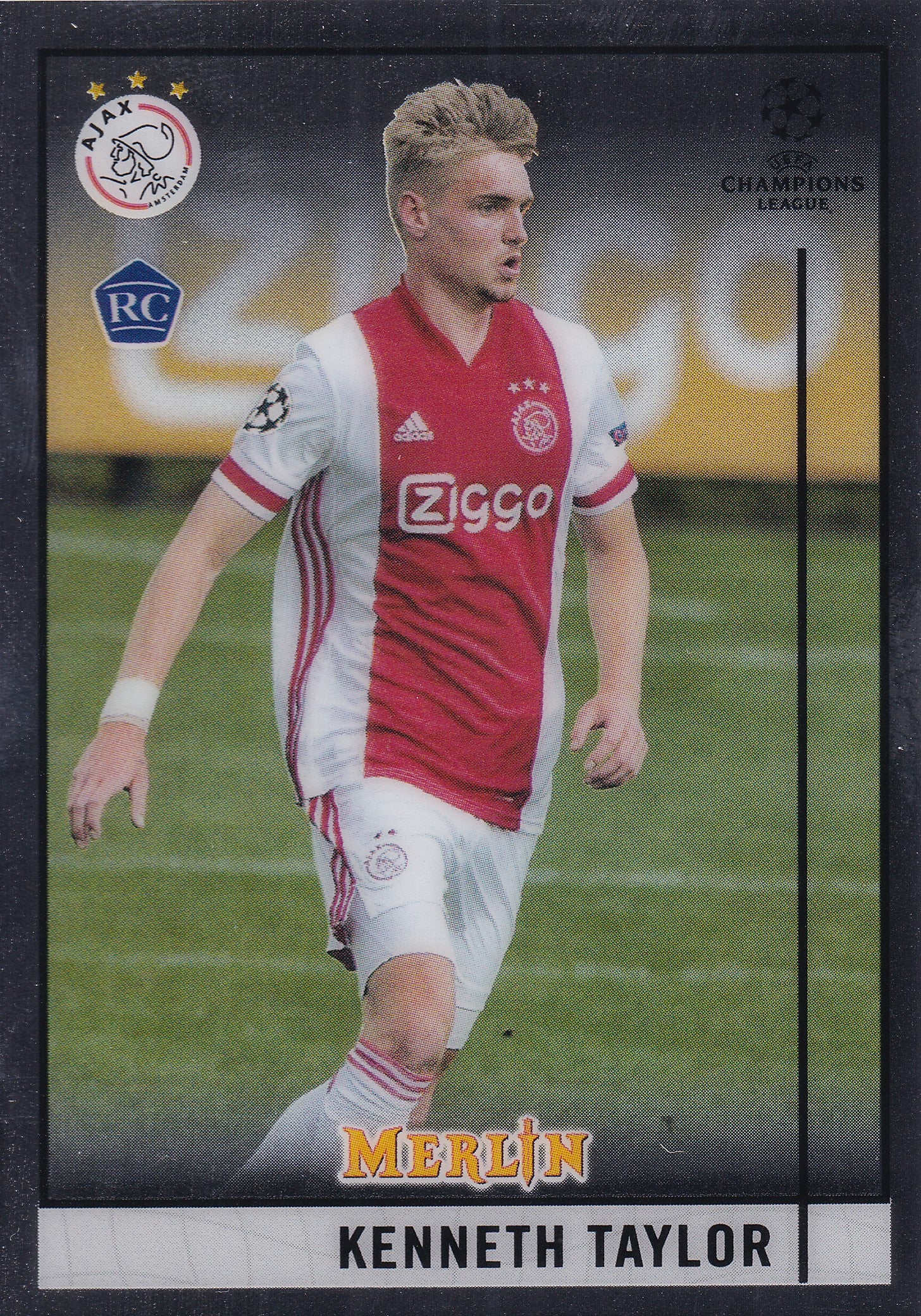 071. KENNETH TAYLOR - AFC AJAX - ROOKIE CARD