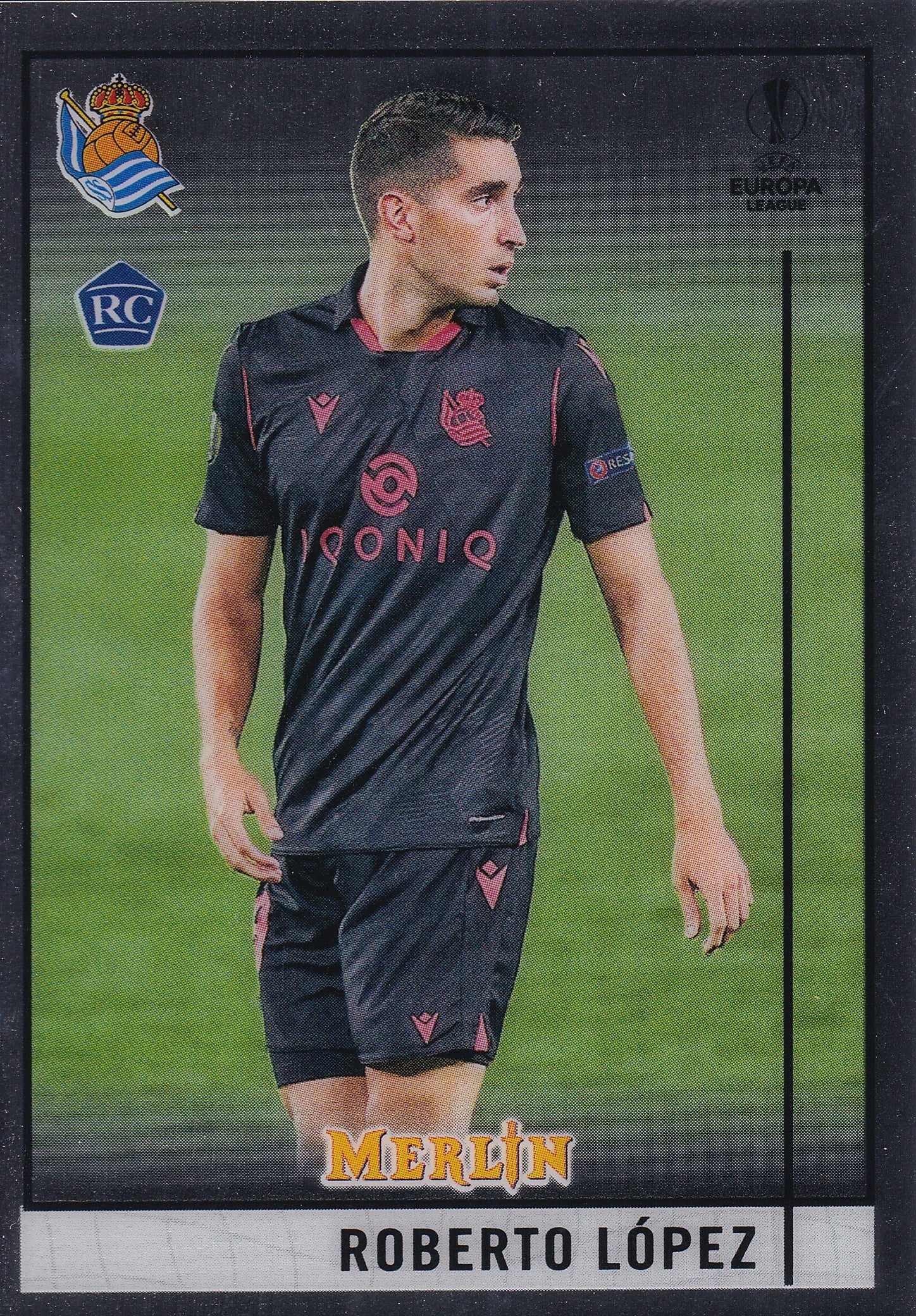 067. ROBERTO LOPEZ - REAL SOCIEDAD DE FUTBOL - ROOKIE CARD