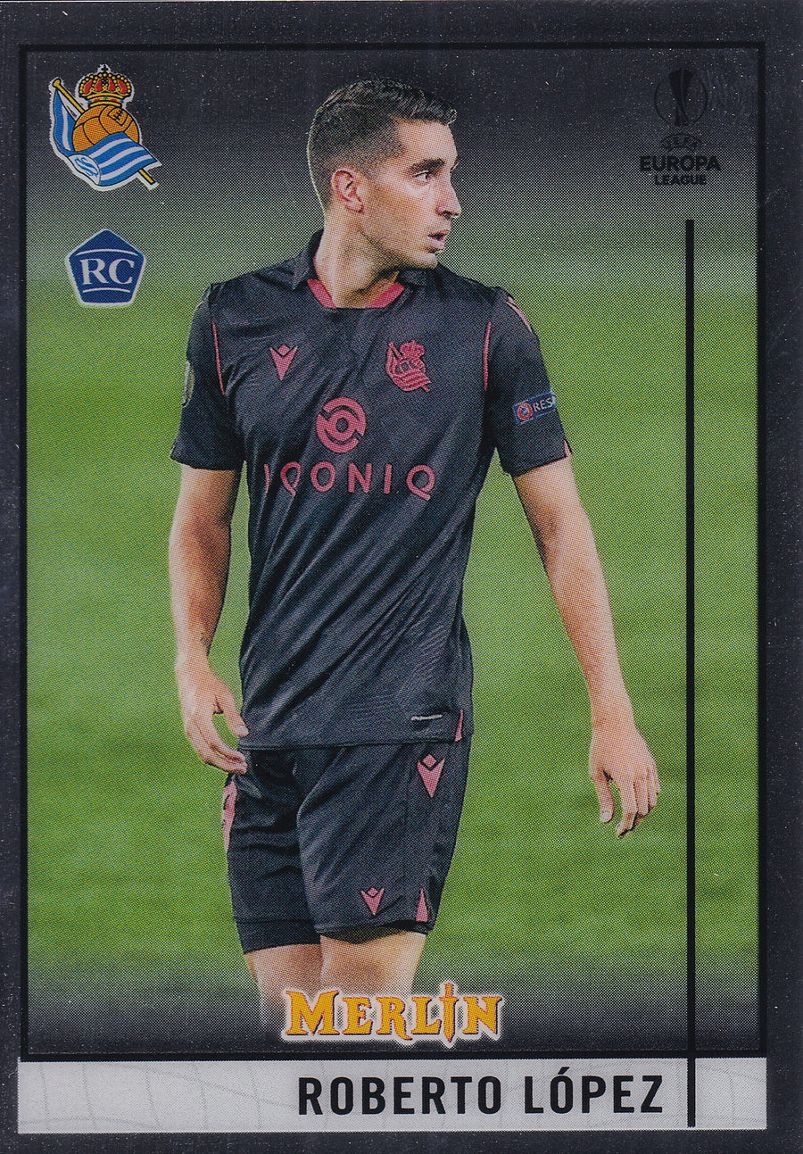 067. ROBERTO LOPEZ - REAL SOCIEDAD DE FUTBOL - ROOKIE CARD