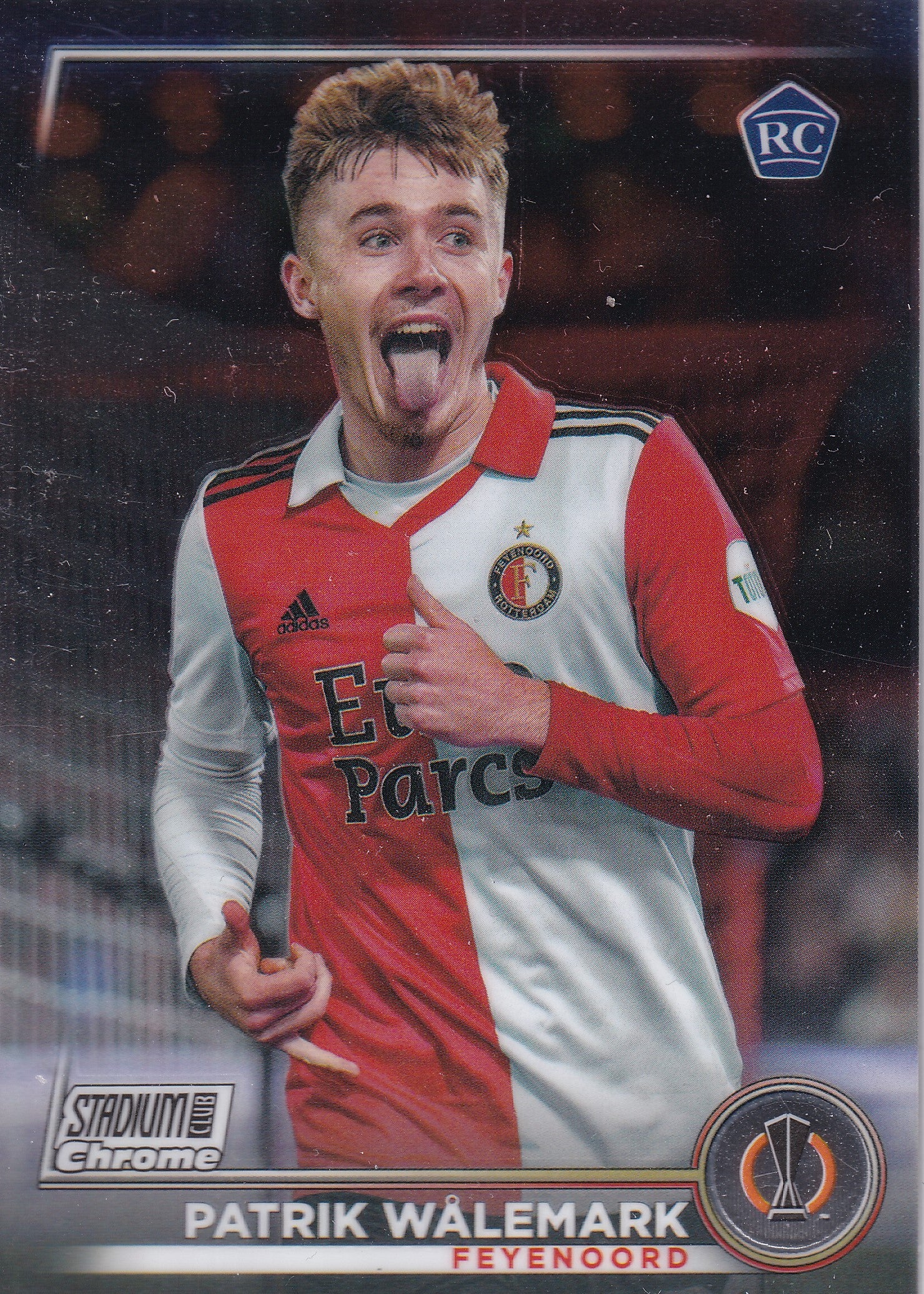 035. PATRIK WÅLEMARK - FEYENOORD - ROOKIE CARD