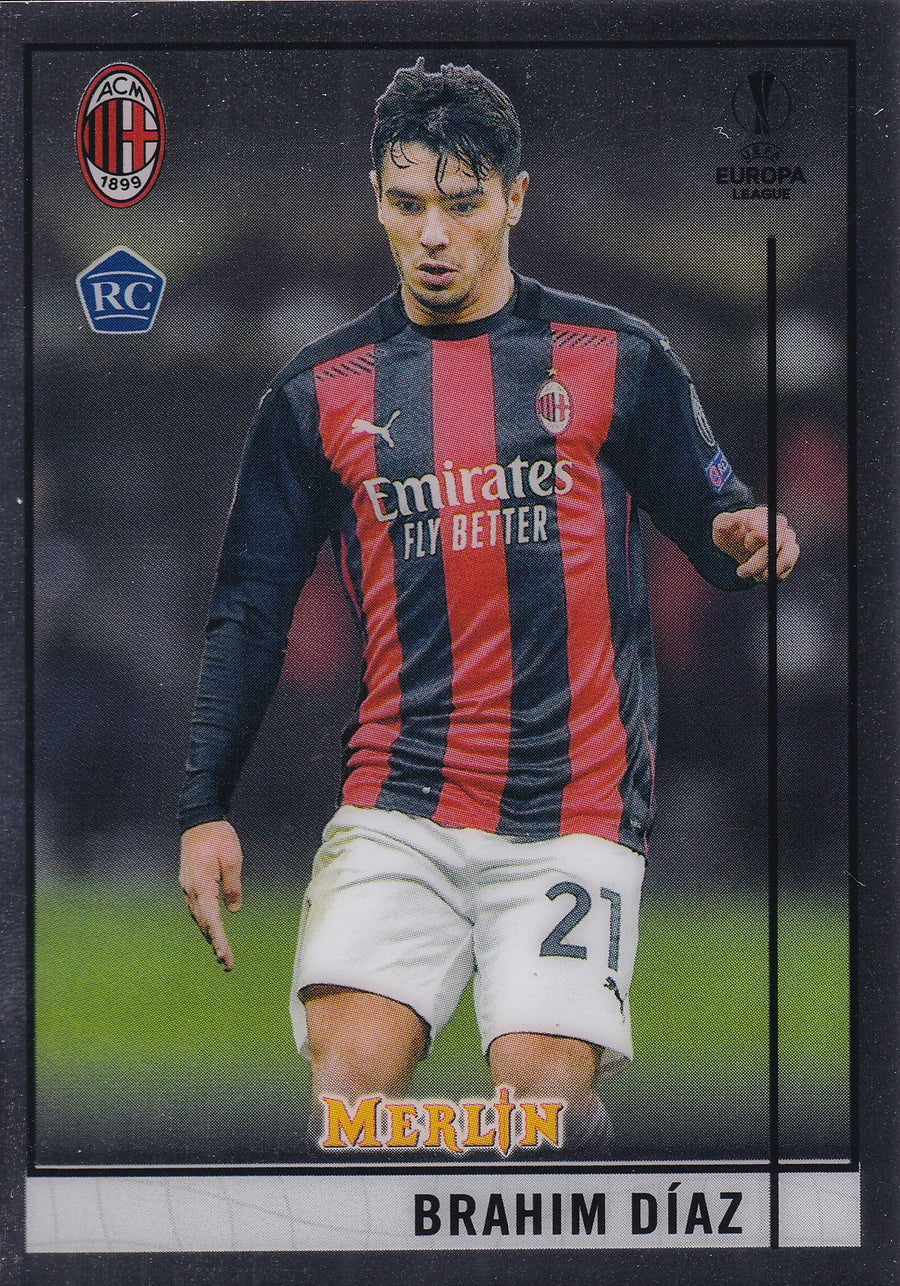 097. BRAHIM DIAZ - AC MILAN - ROOKIE CARD