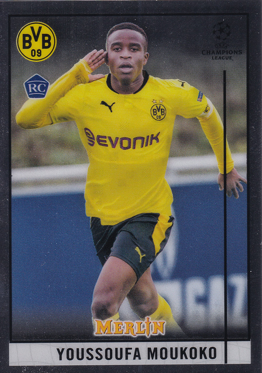 080. YOUSSOUFA MOUKOUKO - BORUSSIA DORTMUND - ROOKIE CARD