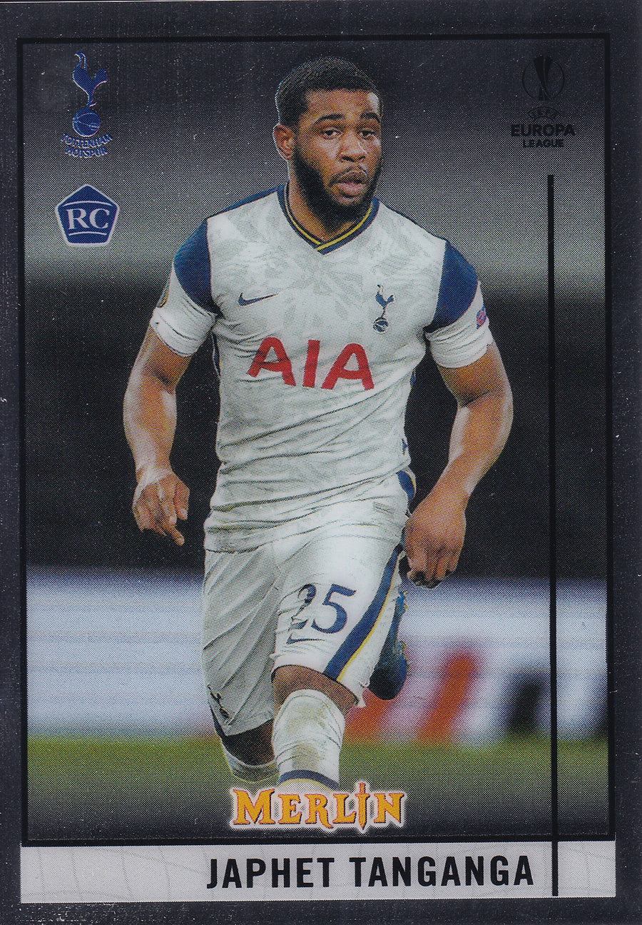 068. JAPHET TANGANGA - TOTTENHAM HOTSPUR - ROOKIE CARD