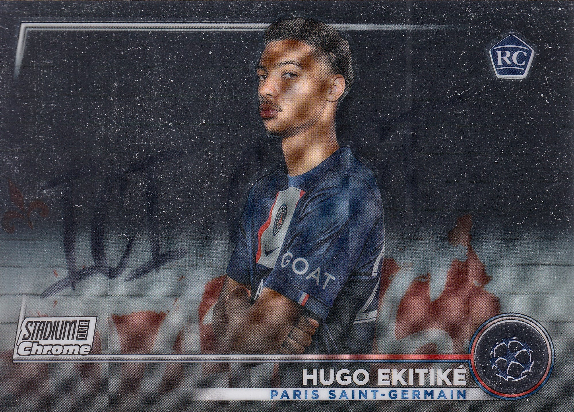 044. HUGO EKITIKE - PARIS SAINT-GERMAIN - ROOKIE CARD