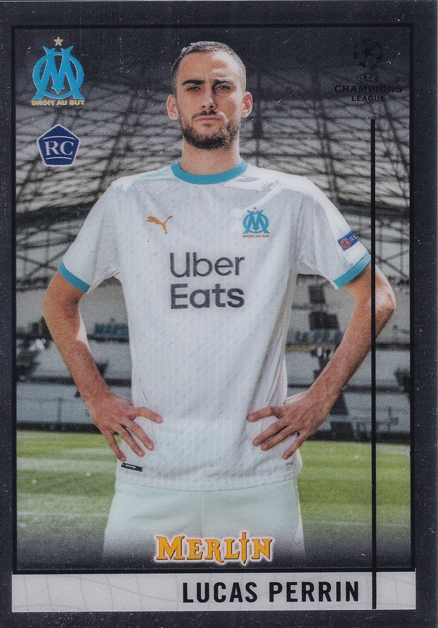 016. LUCAS PERRIN - OLYMPIQUE DE MARSEILLE - ROOKIE CARD