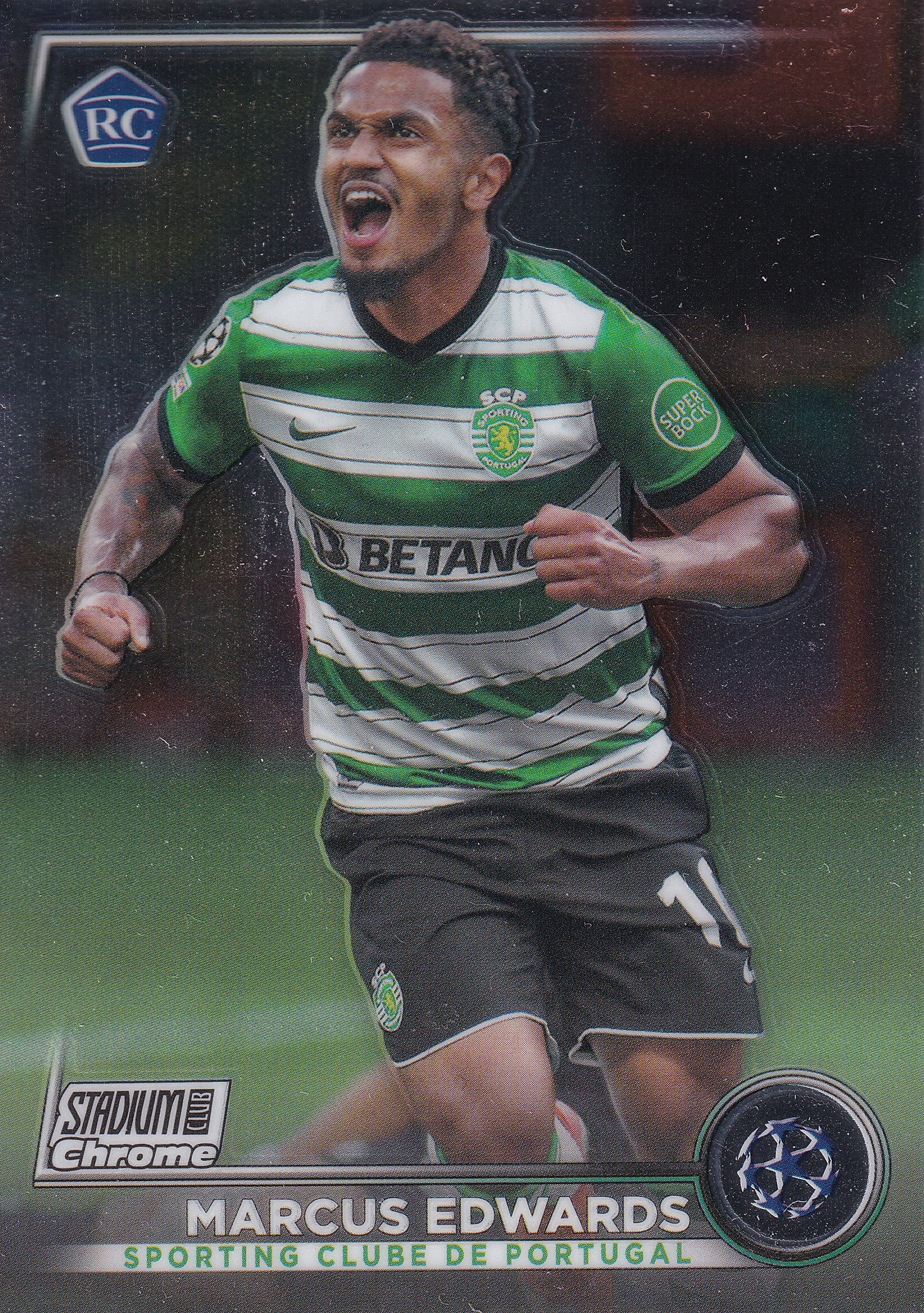 040. MARCUS EDWARDS - SPORTING CLUBE DE PORTUGAL - ROOKIE CARD