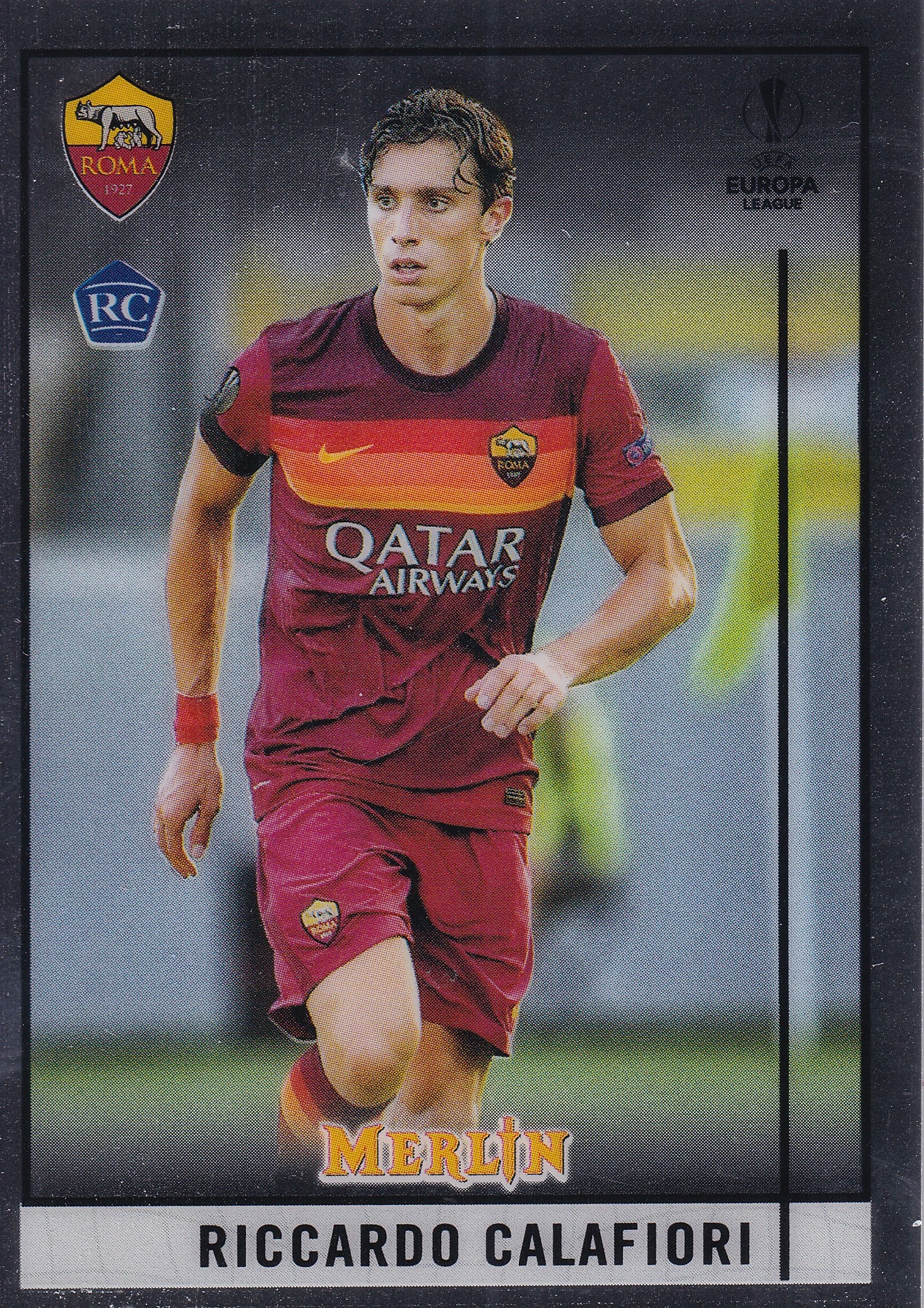 072. RICCARDO CALAFIORI - AS ROMA - ROOKIE CARD