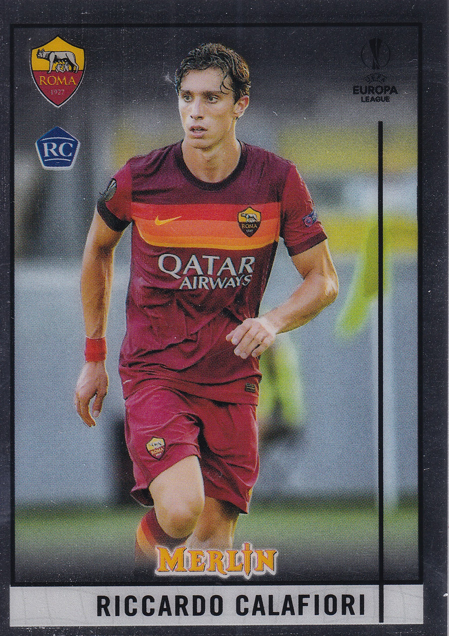 072. RICCARDO CALAFIORI - AS ROMA - ROOKIE CARD