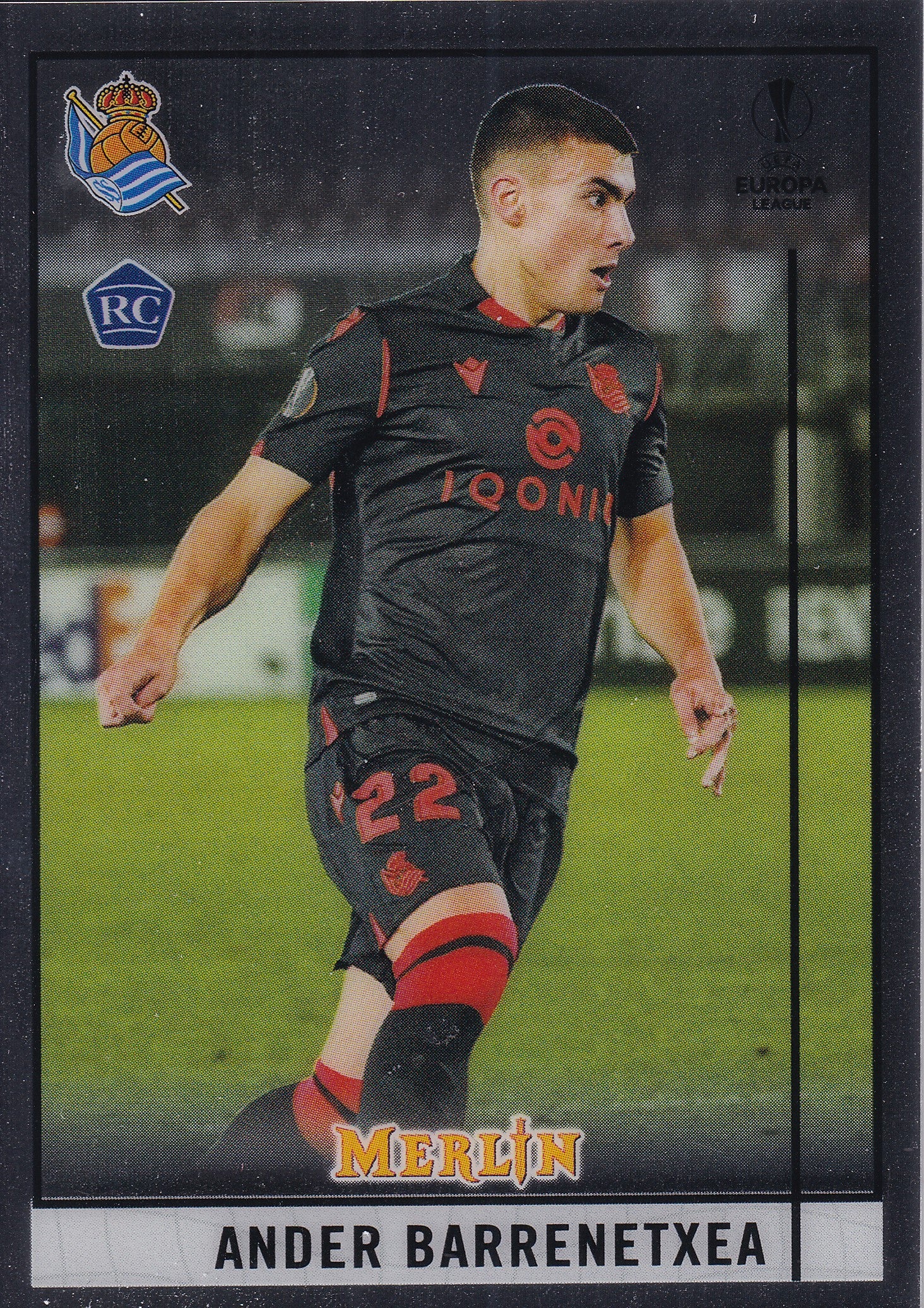036. ANDER BARRENETXEA - REAL SOCIEDAD DE FUTBOL - ROOKIE CARD