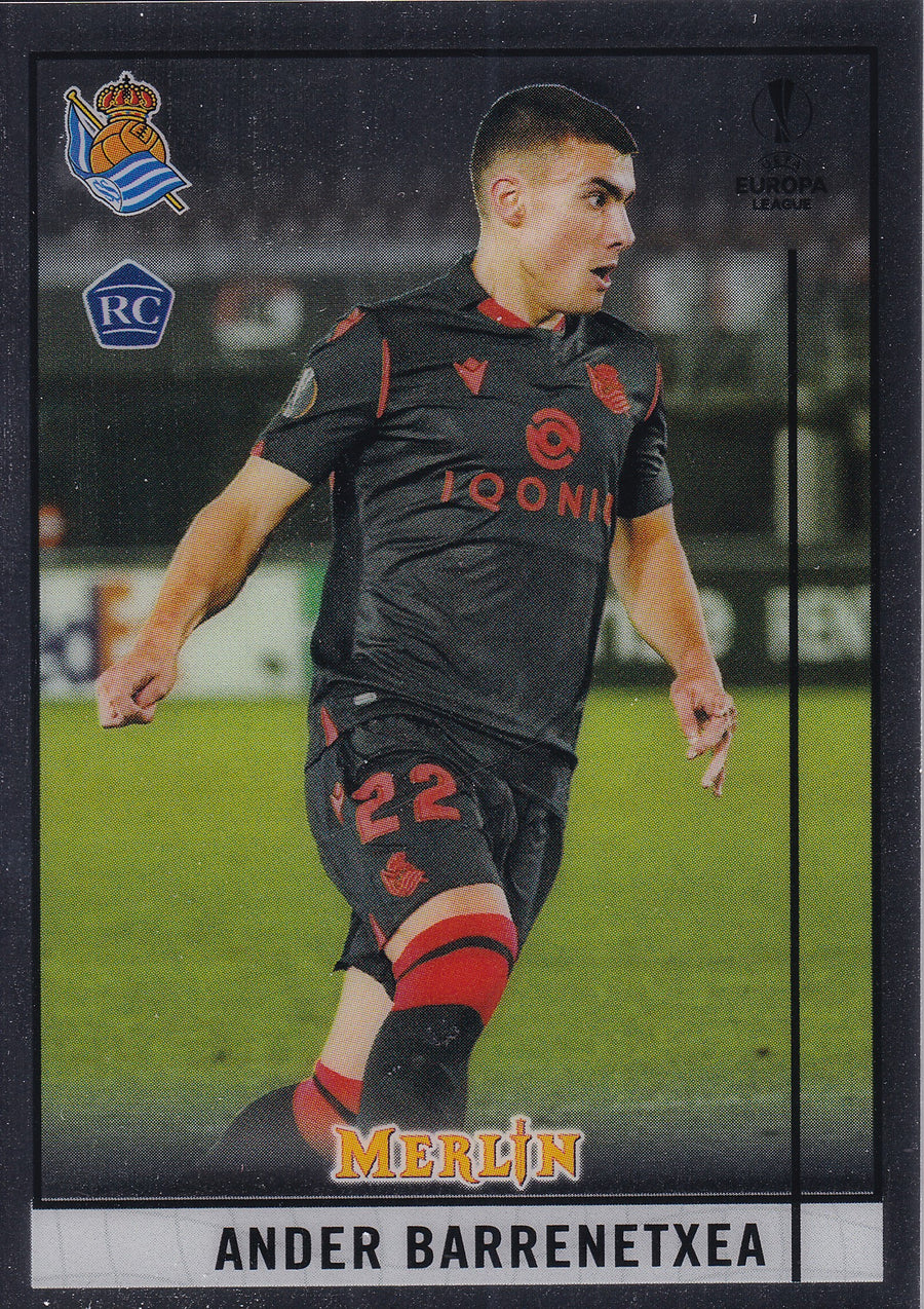 036. ANDER BARRENETXEA - REAL SOCIEDAD DE FUTBOL - ROOKIE CARD