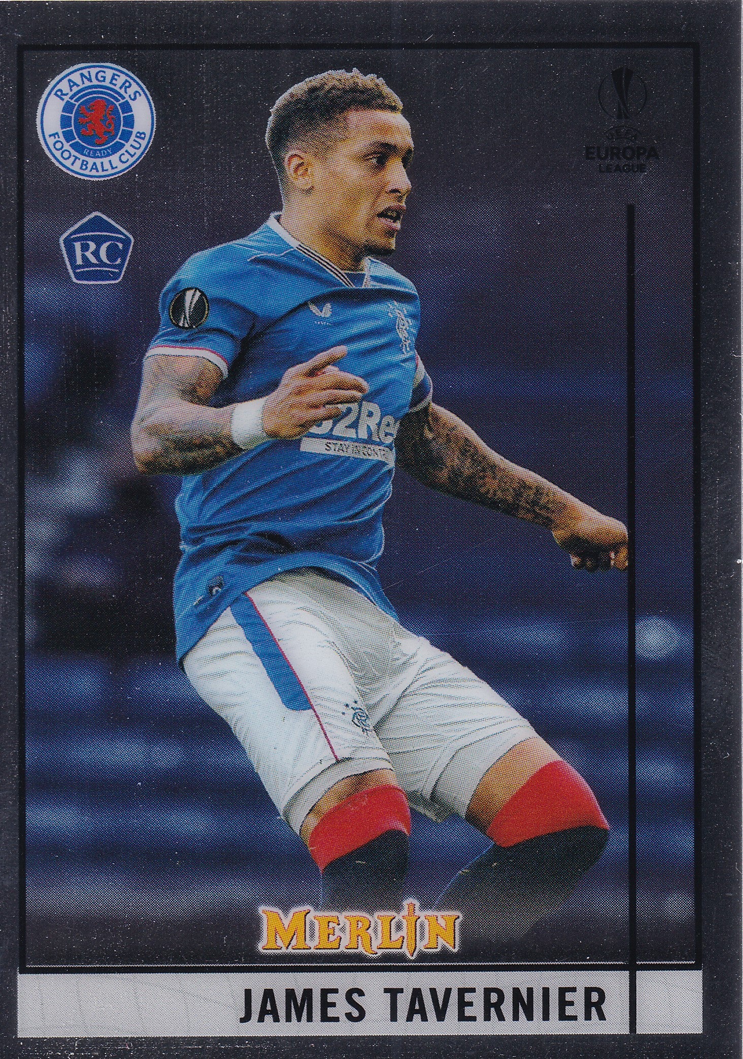 099. JAMES TAVERNIER - RANGERS - ROOKIE CARD