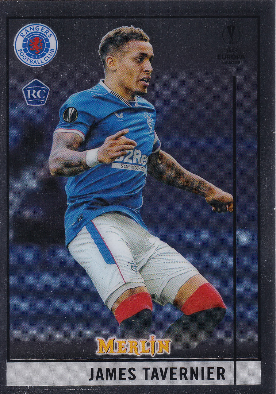 099. JAMES TAVERNIER - RANGERS - ROOKIE CARD
