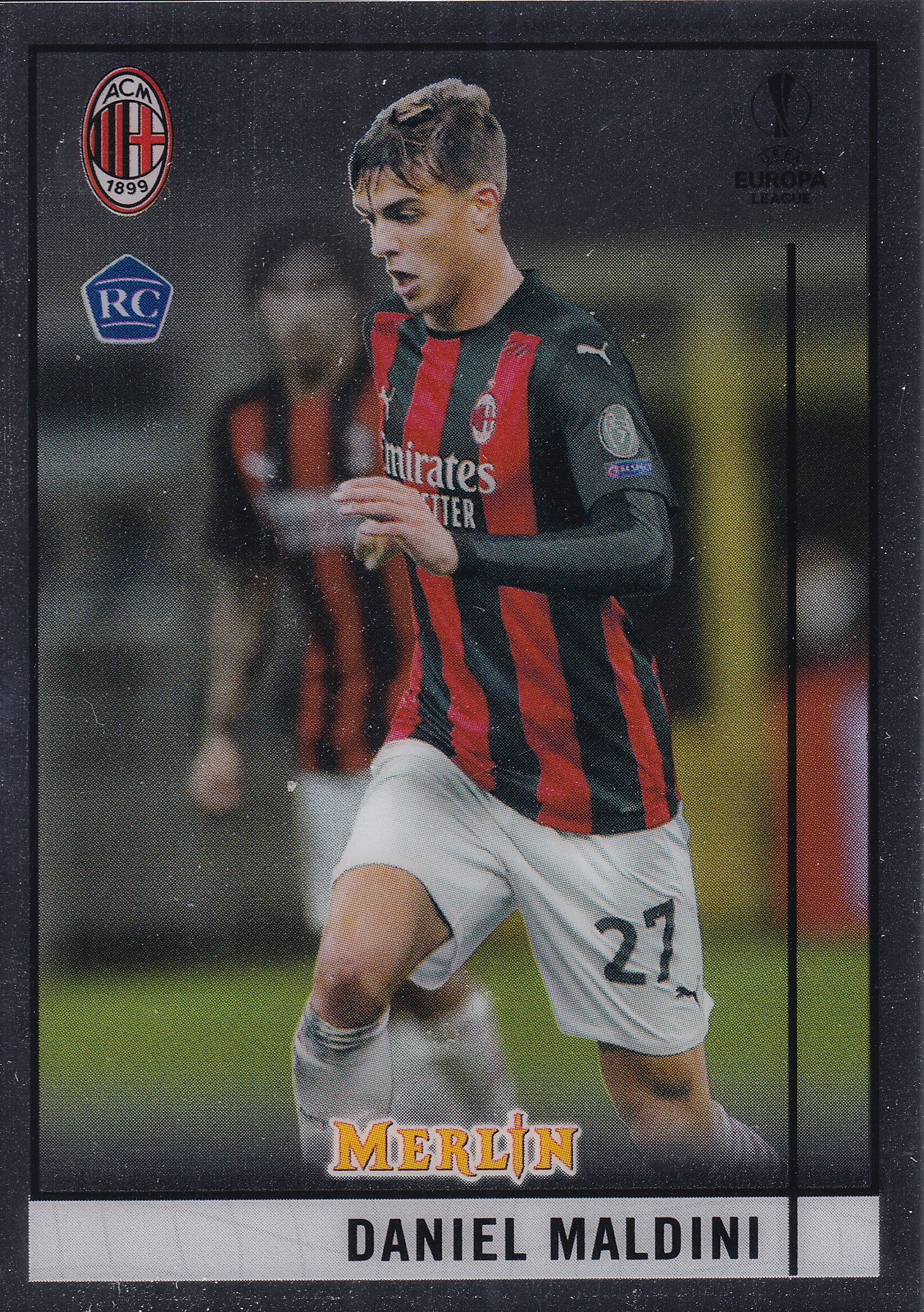012. DANIEL MALDINI - AC MILAN - ROOKIE CARD