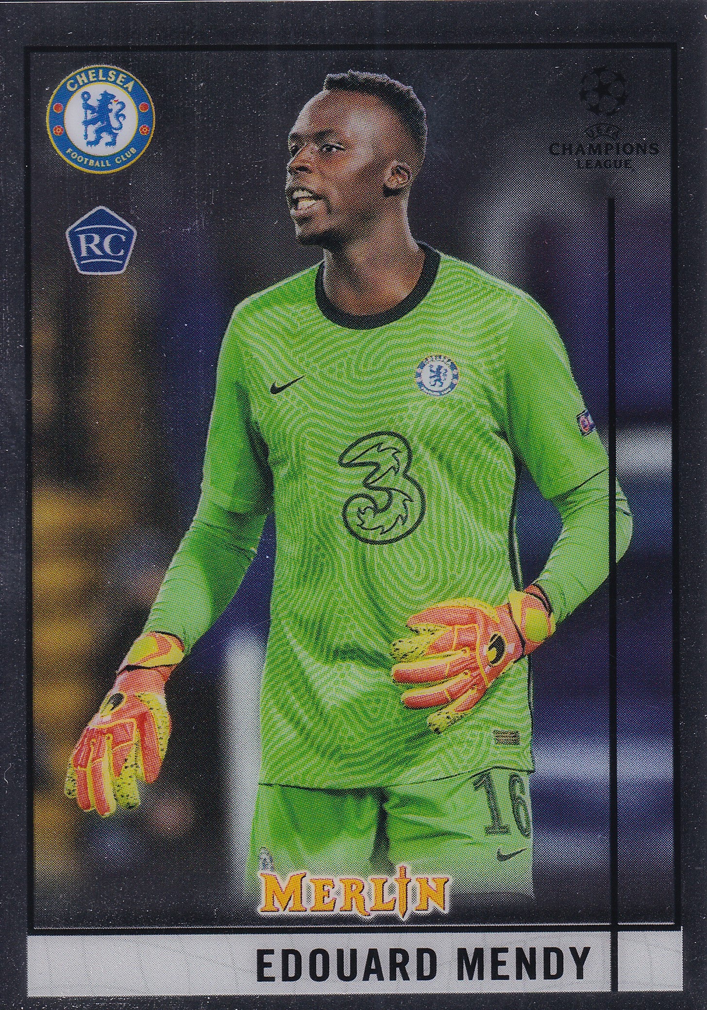 091. EDOUARD MENDY - CHELSEA FC - ROOKIE CARD