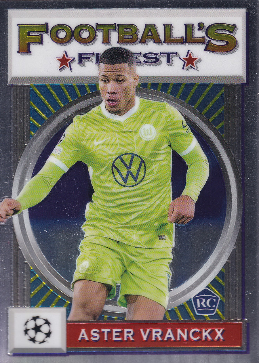 101. ASTER VRANCKX - VFL WOLFSBURG - ROOKIE CARD