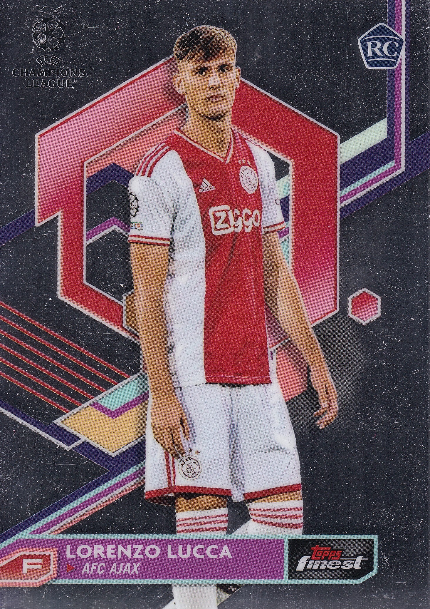 063. LORENZO LUCCA - AFC AJAX - ROOKIE CARD
