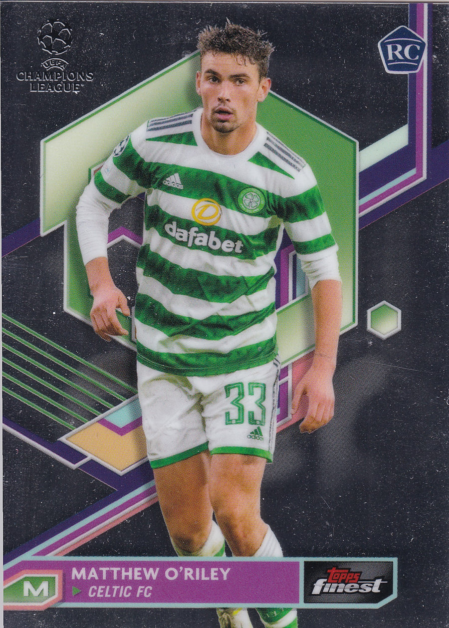 059. MATTHEW O'RILEY - CELTIC FC - ROOKIE CARD