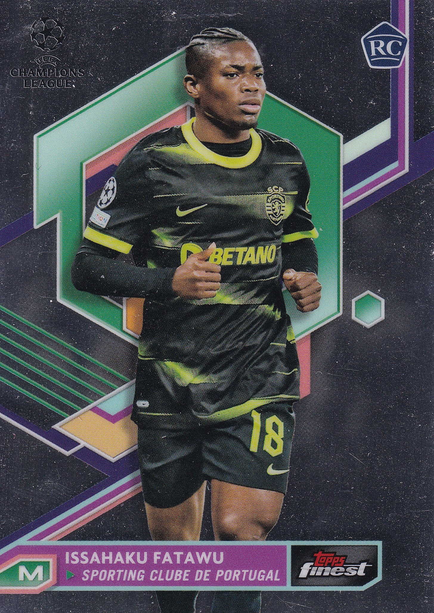 079. ISSAHAKU FATAWU - SPORTING CLUBE DE PORTUGAL - ROOKIE CARD