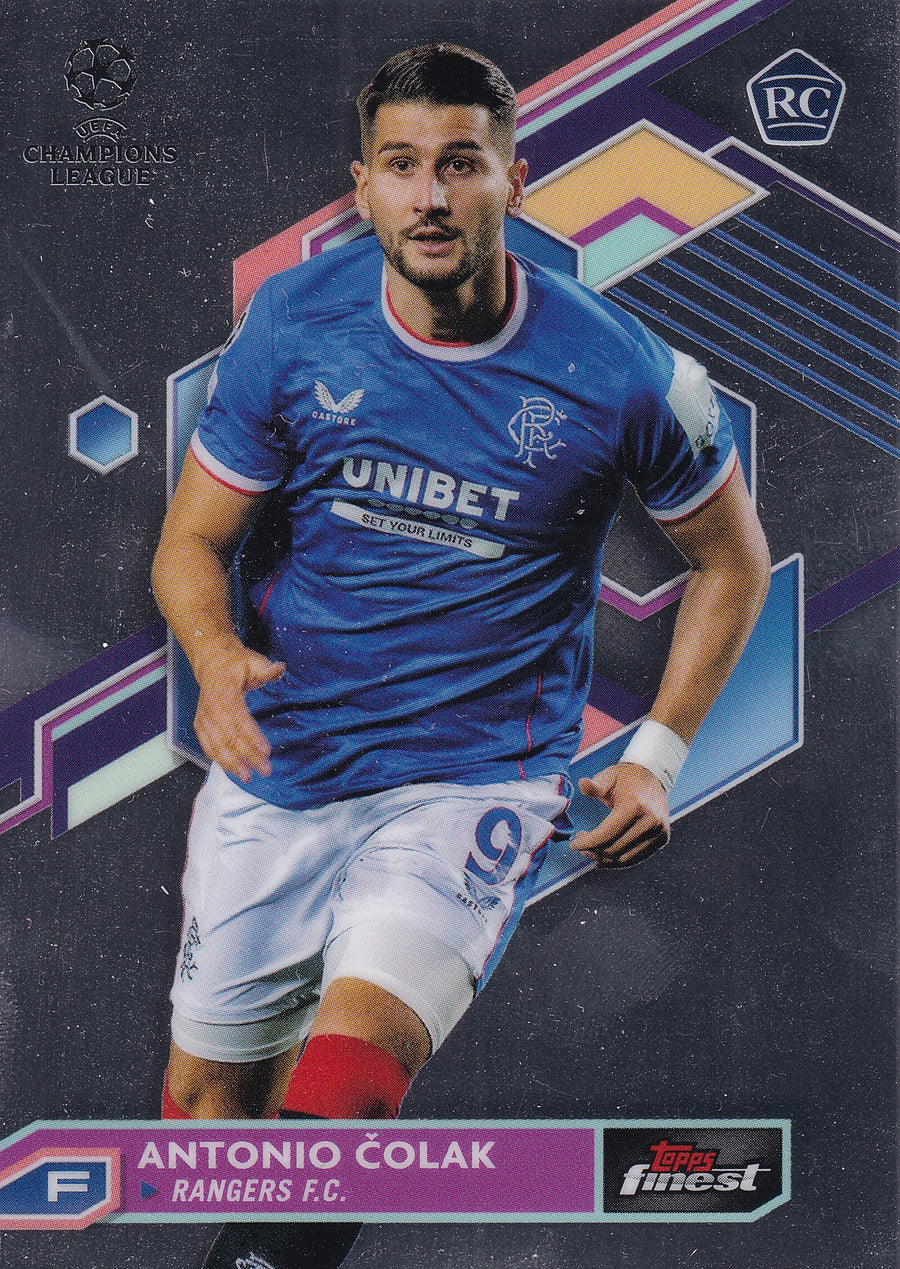 115. ANTONIO COLAS - RANGERS F.C. - ROOKIE CARD