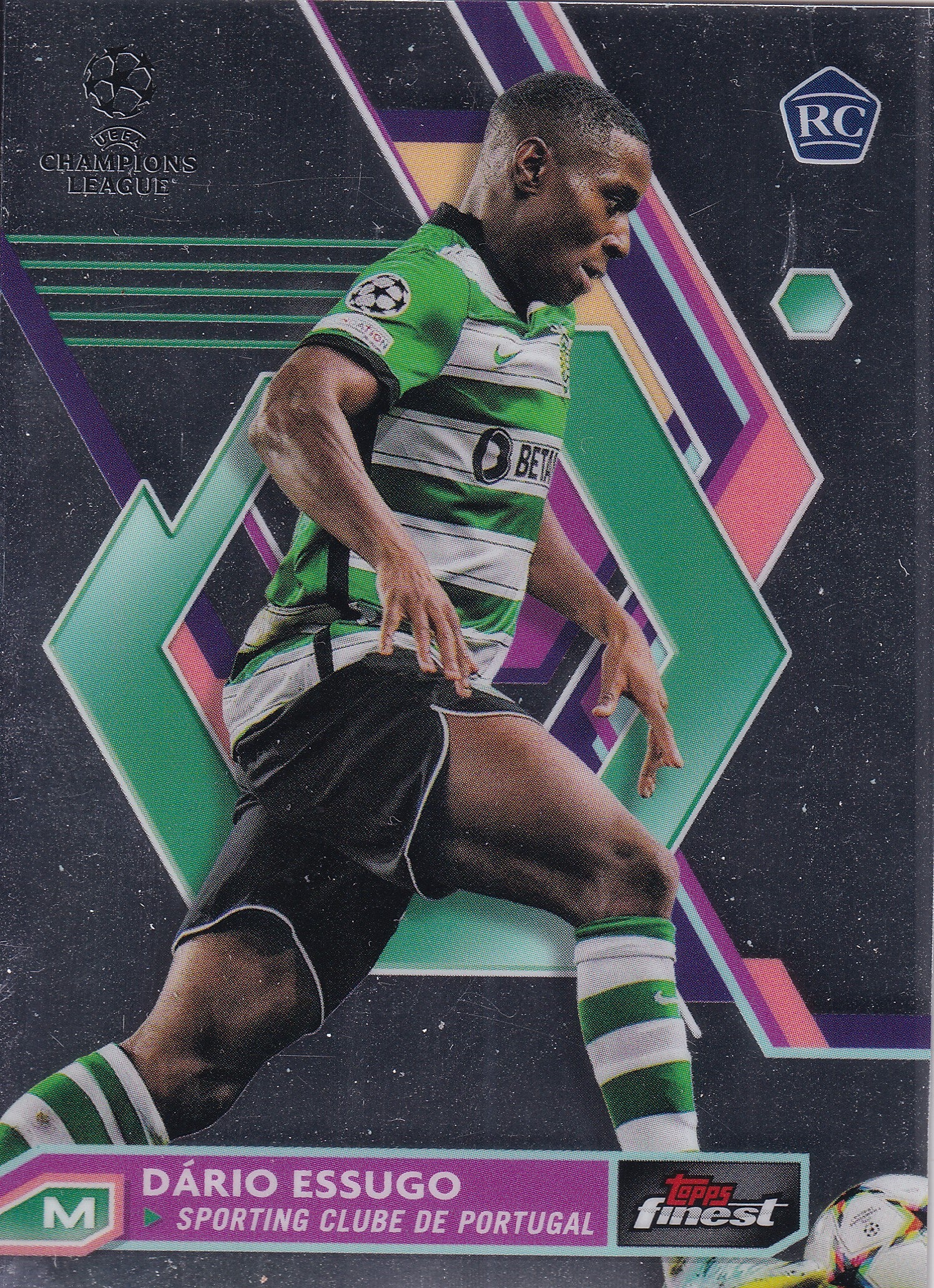 060. DARIO ESSUGO - SPORTING CLUBE DE PORTUGAL - ROOKIE CARD
