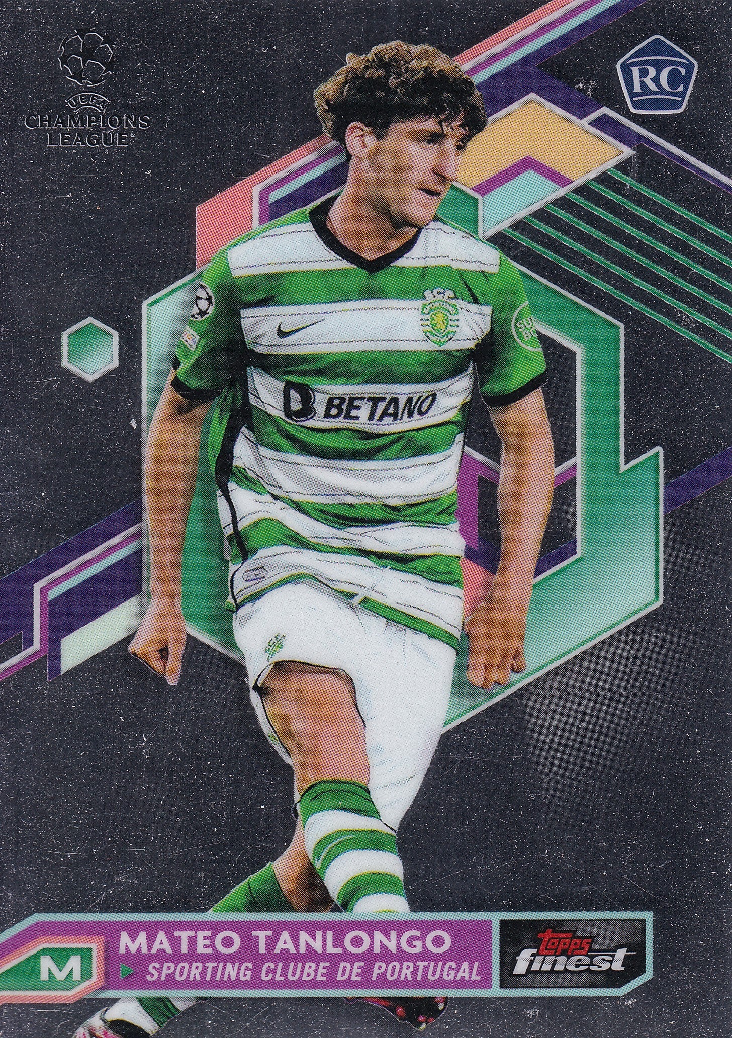 065. MATEO TANLONGO - SPORTING CLUBE DE PORTUGAL - ROOKIE CARD